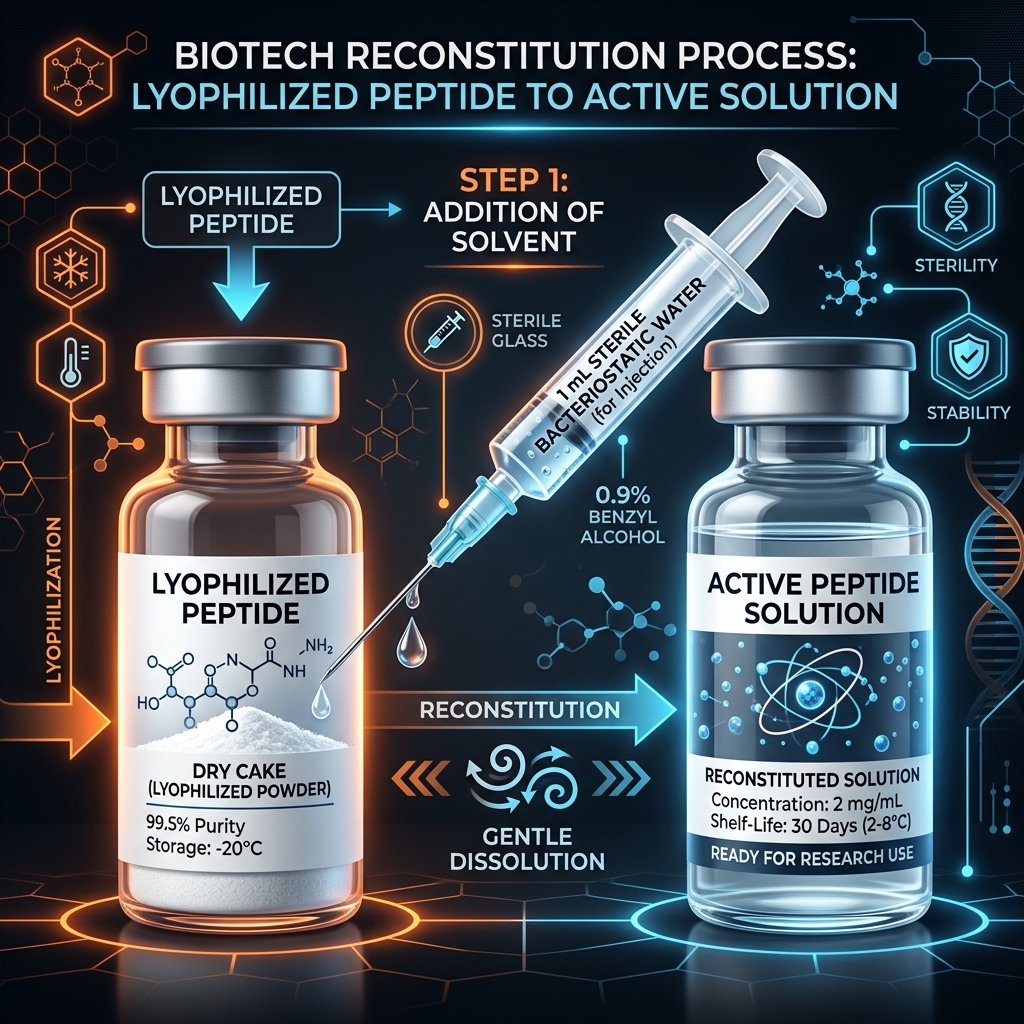 Visualizing the reconstitution process