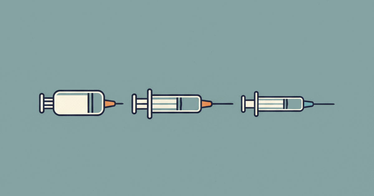 Syringe sizes for peptides: 0.3, 0.5 and 1 mL insulin syringes explained